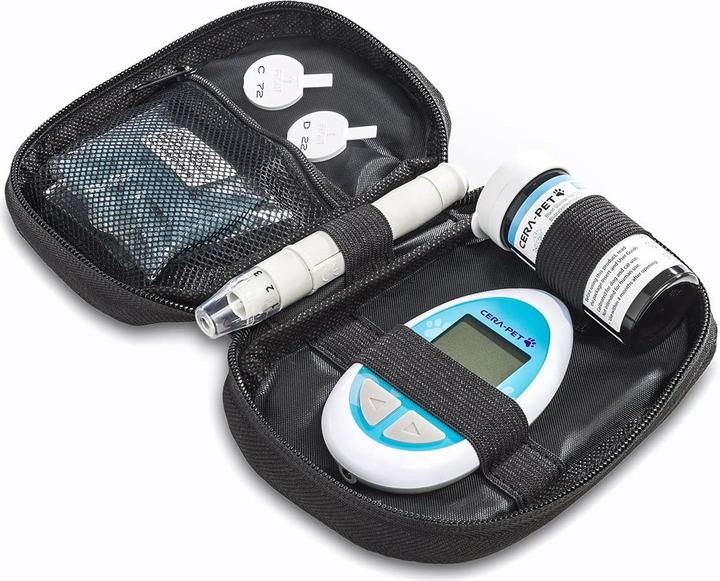 Produktbild Cera-Pet Blutzuckermessgerät Set für Hunde und Katzen (Blutzuckermessgerät)