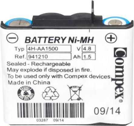 Compex Battery FIT1.0 / FIT3.0 / SP2.0 / SP4.0