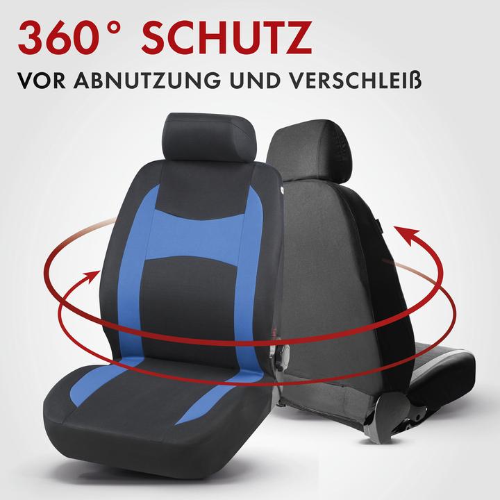 Produktbild CarComfort Autositzbezug Fairmont Komplettset blau