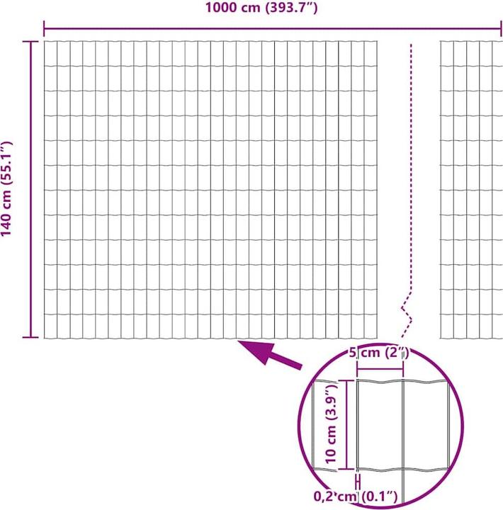 Produktbild vidaXL Eurozaun