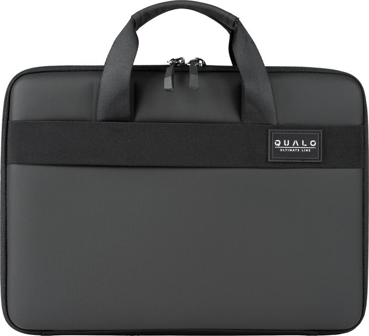 Qualo padded laptop case with handle 13.3' black QPL-SU-01 (13.30")