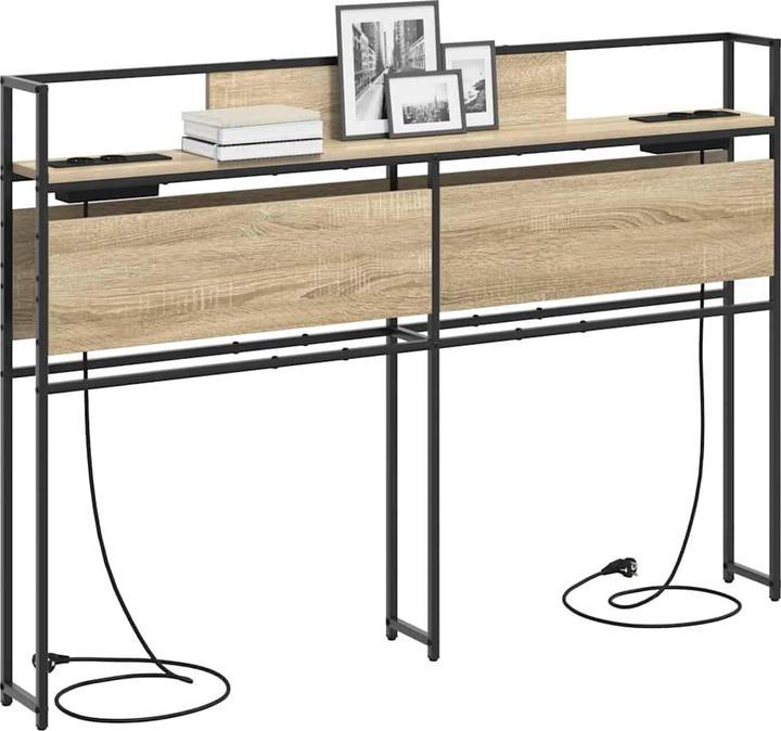 Actual product image vidaXL Storage headboard (15 x 15 x 98 cm)