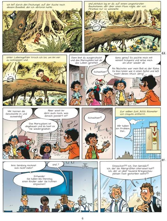 Produktbild Marsupilami 11: Auf den Spuren des Marsupilamis (Deutsch, André Franquin, 2018)