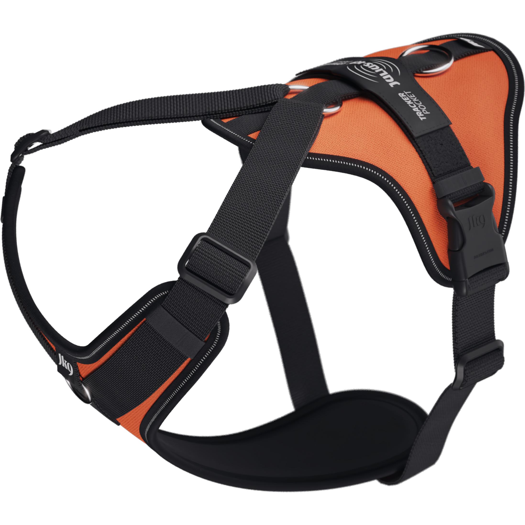Meilleurs prix pour Julius-K9 K9 Longwalk light sele w/trackerpocket,UV Orange,2XL (XXL, Chien, Promenade), Collier + laisse