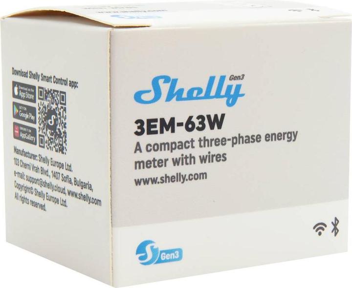 Image du produit Shelly 3EM-63W Gen3