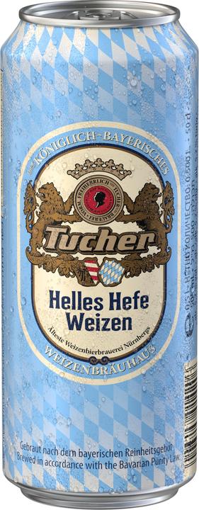 Actual product image Tucher Hefeweizen Hell (1 x 50 cl)