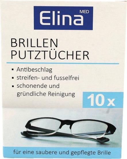 Immagine prodotto Elina Panni per la pulizia degli occhiali 10s in bustine individuali