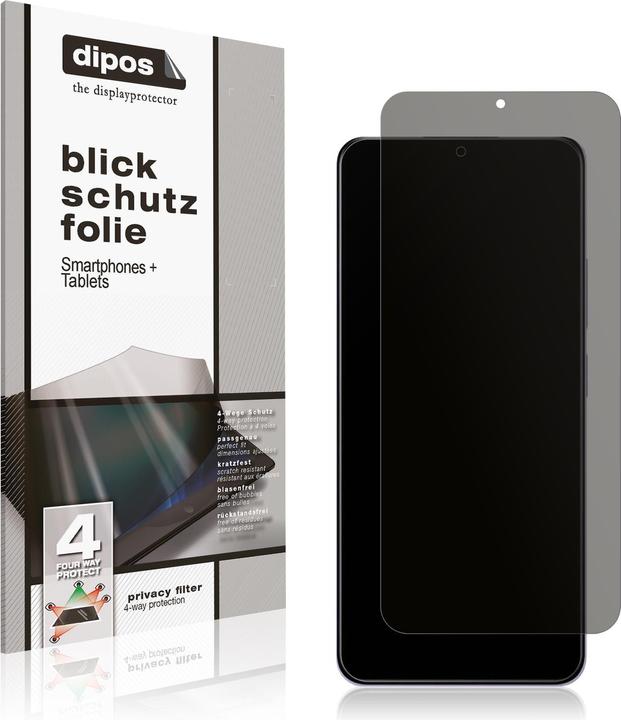 Produktbild Dipos Privacy Blickschutzfolie 4-Way (1 Stück, Xiaomi Redmi Note 14 5G)