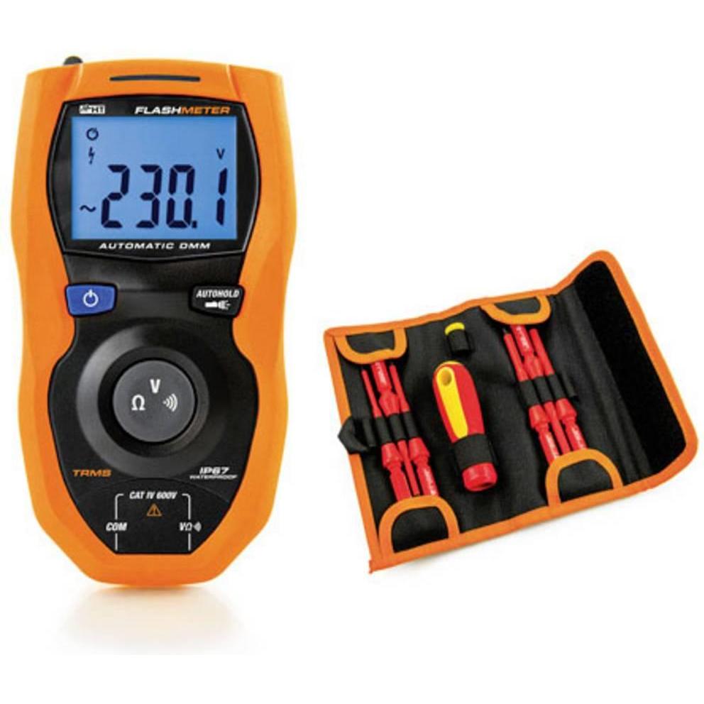 HT Instruments, Multimeter, Hand-Multimeter digital FLASHM (CAT IV)
