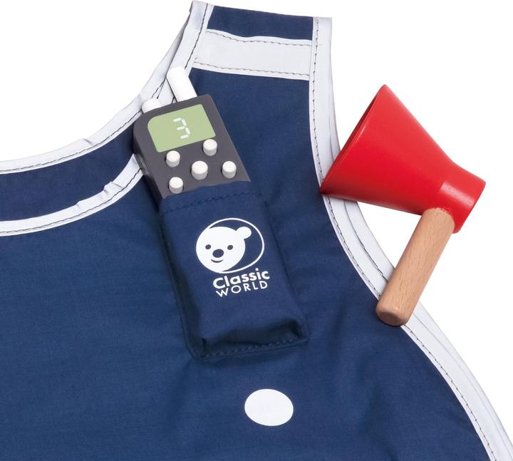 Immagine prodotto Classic World Set da gioco per pompieri in legno, 8 pezzi.