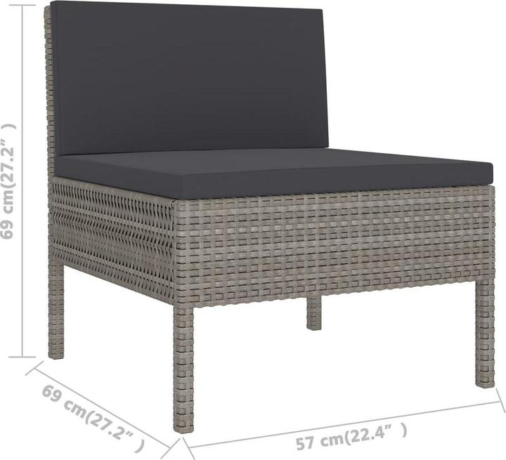 Produktbild vidaXL Garten Sofagarnitur