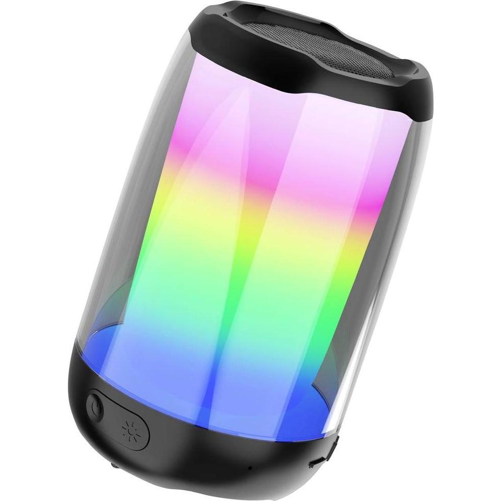 Onestyle Soundcolor-01 Bluetooth Lautsprecher Schwarz, Multi-Color (5 h, Akkubetrieb), Bluetooth Lautsprecher, Schwarz, ...