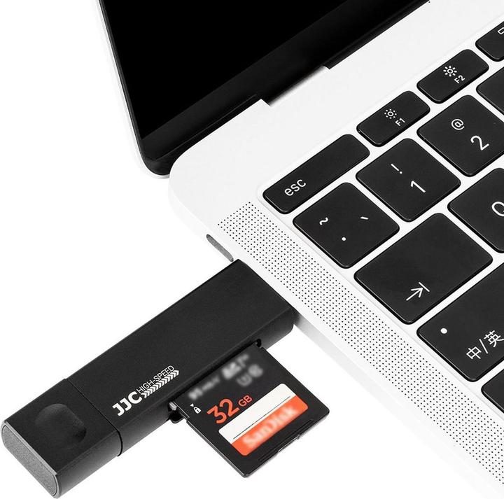 Productafbeelding JJC CR UTC3II Geheugenkaartlezer Zwart