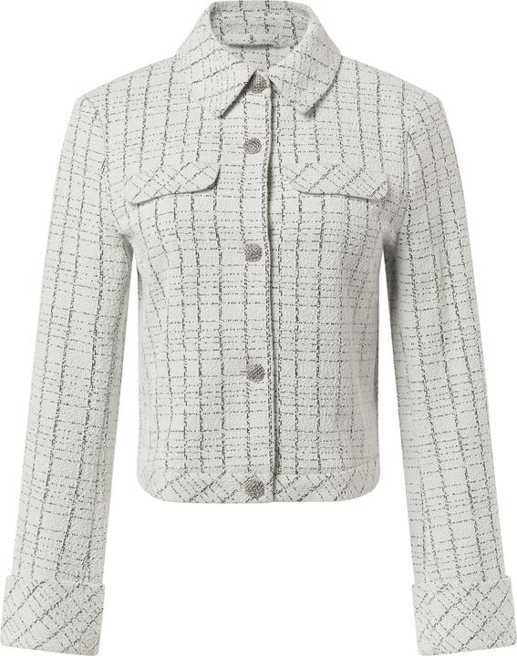 Produktbild Comma Indoor-Jacke Bouclé-Jerseyjacke mit Metallic-Garn (46)