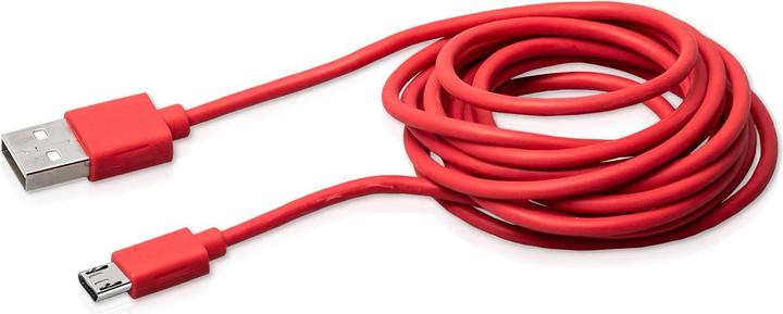 Image du produit Evercade 5060690793281 Câble USB 2.0 Micro-USB A USB A Rouge (USB 2.0)