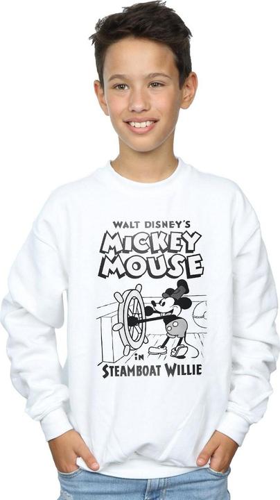 Produktbild Disney Mickey Mouse Steamboat Willie Sweatshirt Jungen (116)