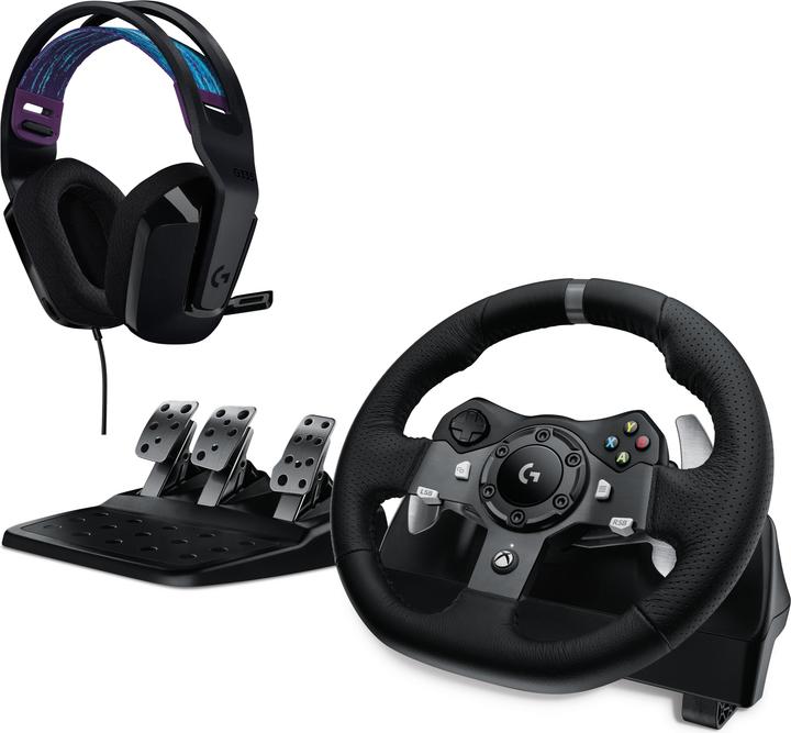 Actual product image Logitech G G920 Driv Force Rac Wheel-Plugc (PC, Xbox One S, Xbox Series S, Xbox Series X)