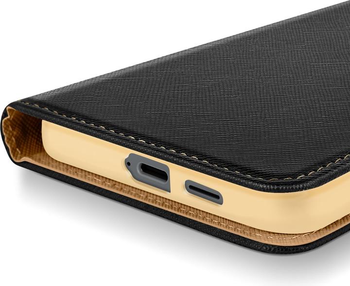 Produktbild Avizar Leder Wallet Hülle für Samsung Galaxy S25 Plus Saffiano Fancy (Samsung Galaxy S25)