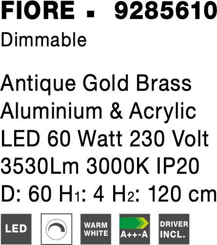 Actual product image Nova Luce Fiore (3530 lm)