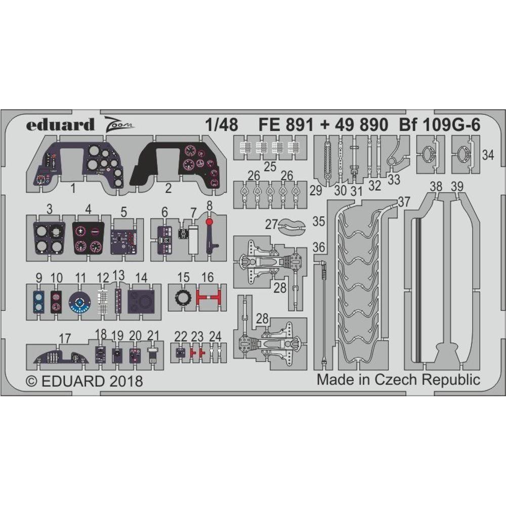 Eduard Bf 109G-6 for Tamiya