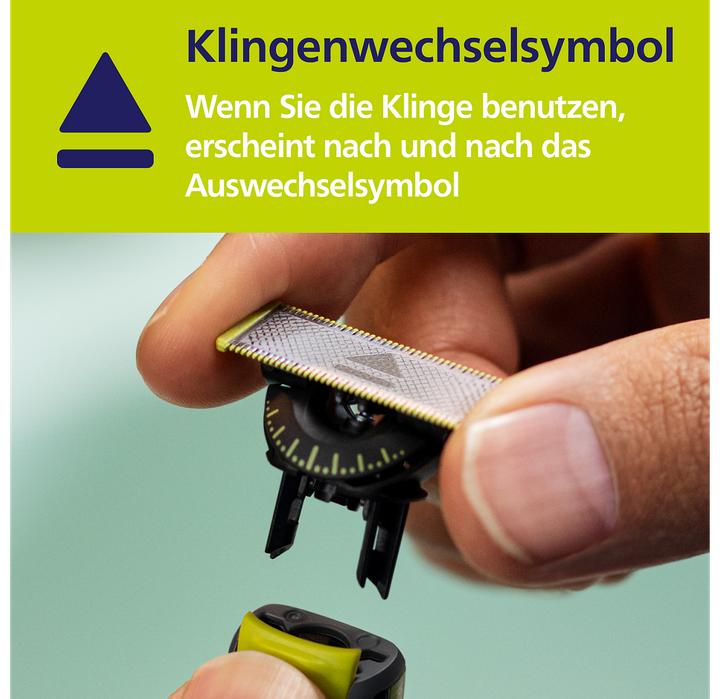 Actual product image Philips OneBlade Klinge 360 (4x)