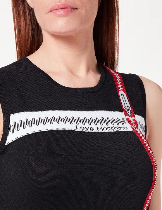 Actual product image Love Moschino Sleeveless Slim Fit Dress (46)