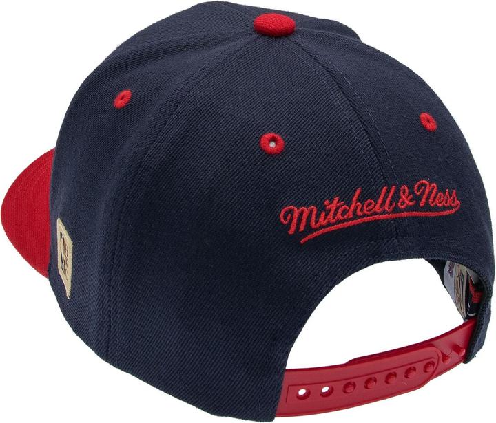 Produktbild Mitchell & Ness M&N Stretch Snapback Classic Red Cap - Houston Rockets (One Size)