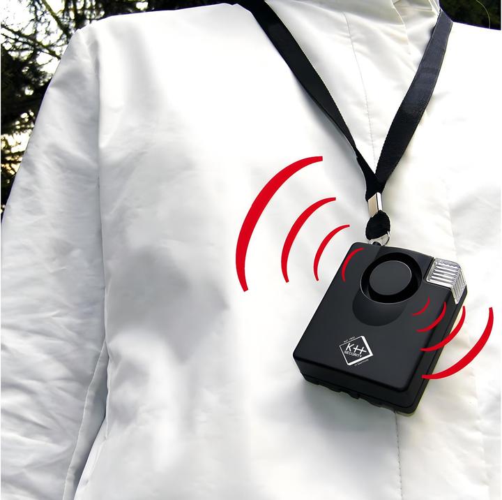 Actual product image KH Security Safety First Mobile Alarm