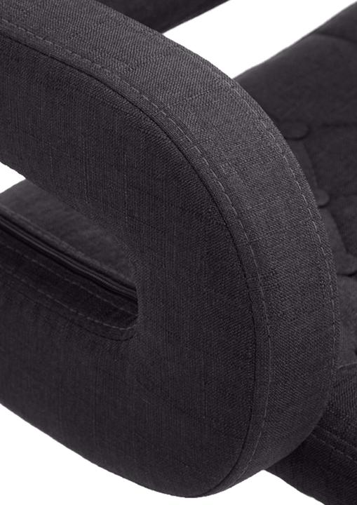 Actual product image CLP Lounger Dublin Fabric, black
