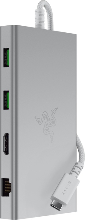Immagine prodotto Razer Dock USB-C - Edizione Mercury (USB-C, 11 Porti)