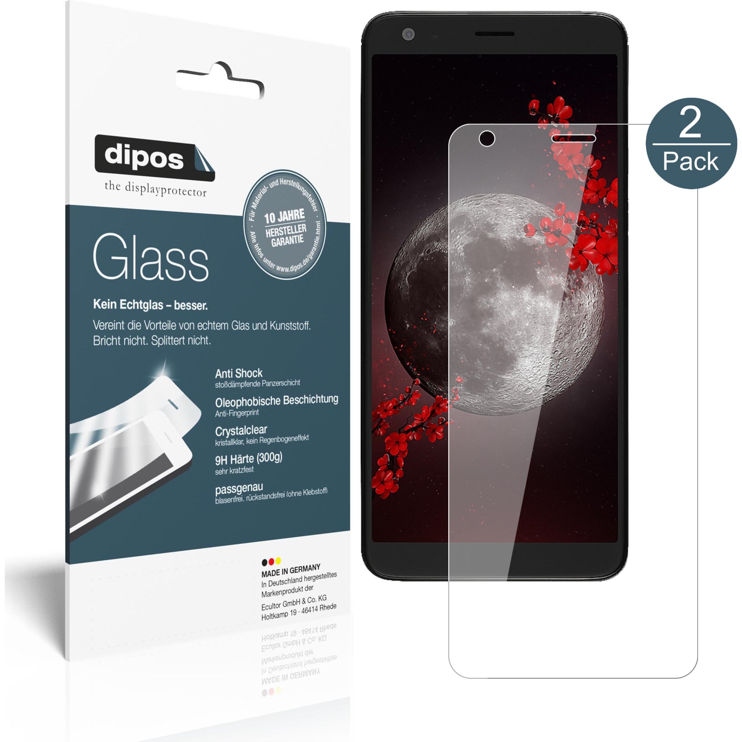 Dipos Displayschutz Anti-Shock (1 Stück, Sharp Aquos B10), Smartphone Schutzfolie, Transparent