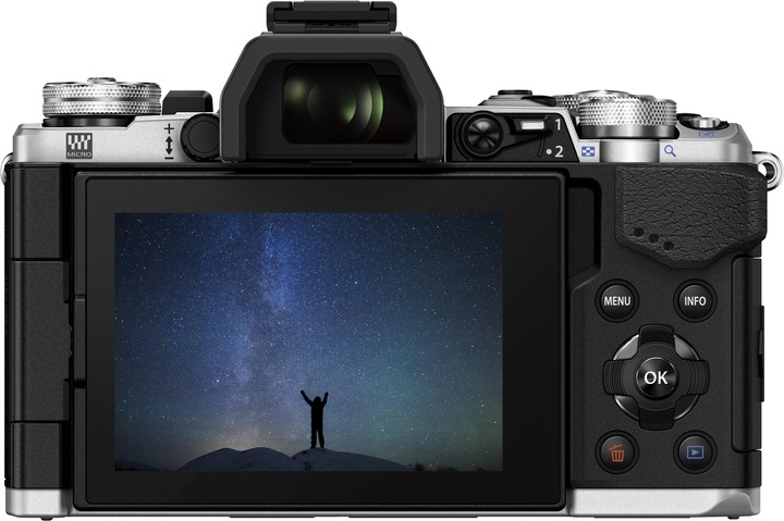Produktbild Olympus OM-D E-M5 Mark II, 14-42mm Pancake Kit (16.10 Mpx, Micro Four Thirds)