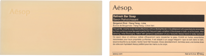 Actual product image Aesop Refresh Bar Soap (Hard soap)