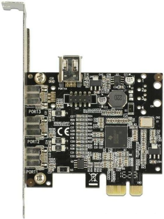 Actual product image Delock 89864 PCI Express card FireWire B