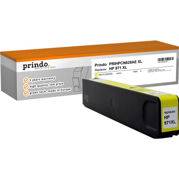 Prindo kompatibel mit HP 971 (Y) (PRIHPCN628AE)