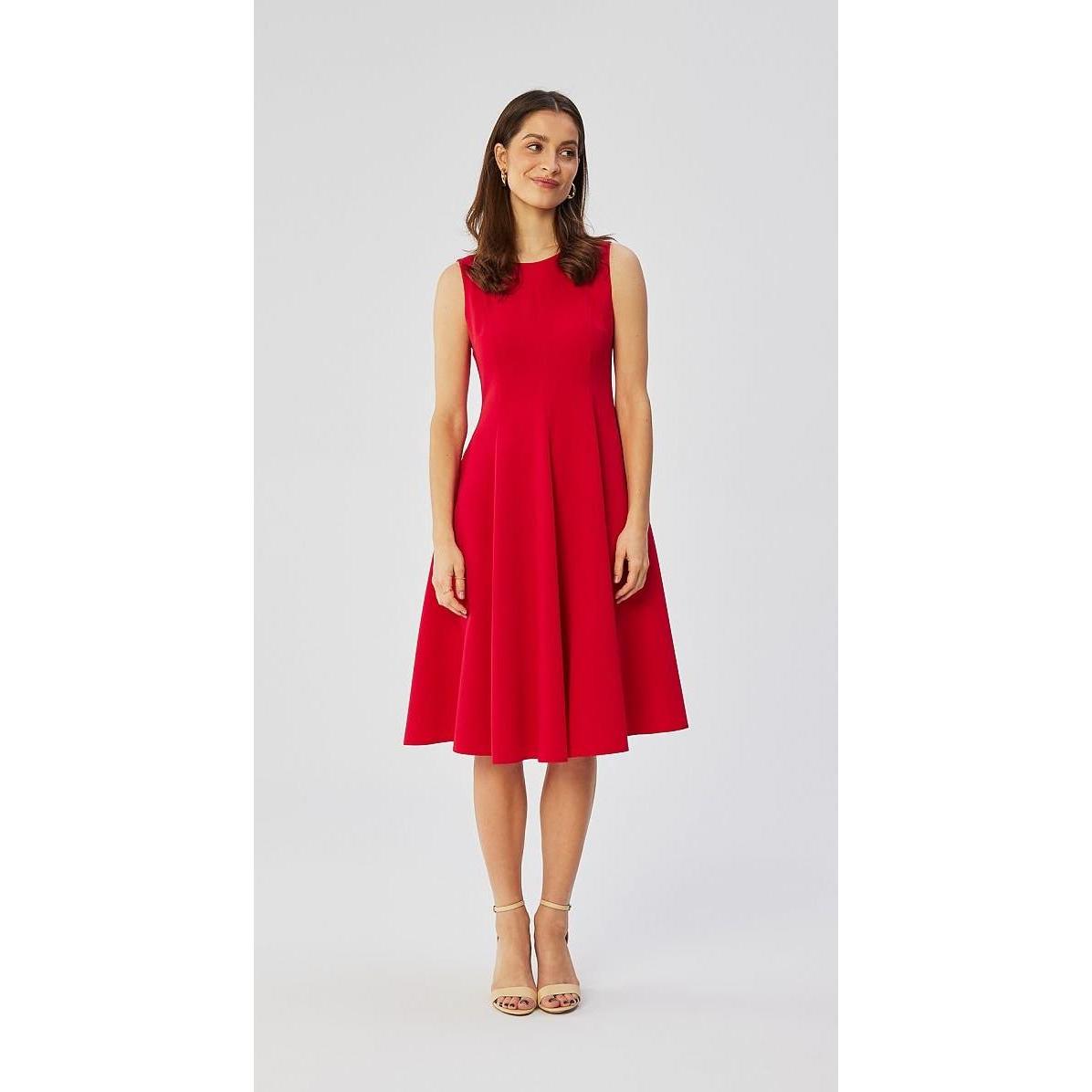 Stylove, Damen, Kleider, Alltagskleid, Rot, (M)