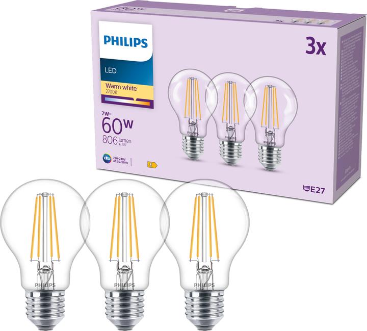 Image du produit LED Lamps LED Classic E27 (E27, 806 lm, 3x)