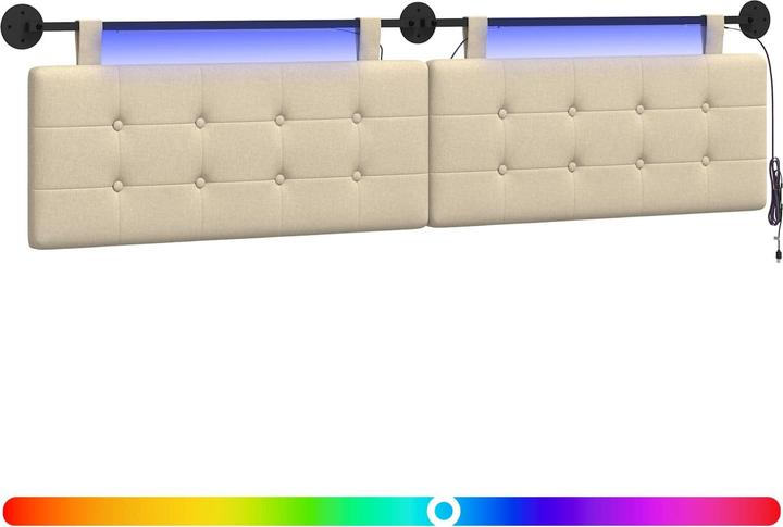 Actual product image vidaXL Schlafzimmer-Kopfteil (210 x 55 x 5 cm)