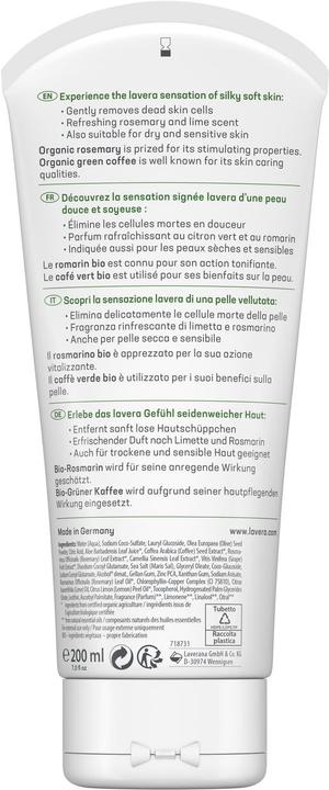 Image du produit Lavera Thé vert et romarin bio (200 ml)
