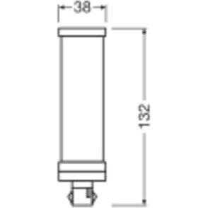 Thumbnail - Ledvance, Leuchtmittel, LED-Kompaktlampe (GX24d-2, 7 W, 720 lm, 1 x, F)