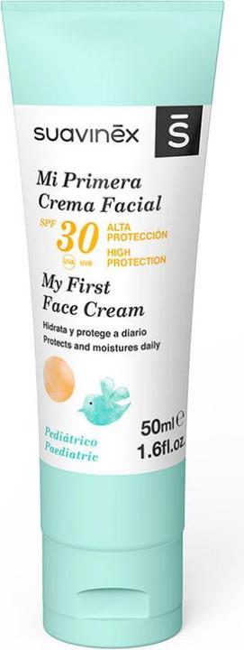 Actual product image Suavinex My First Face Cream Spf 30 50ml (Suntan cream, SPF 30, 50 ml)