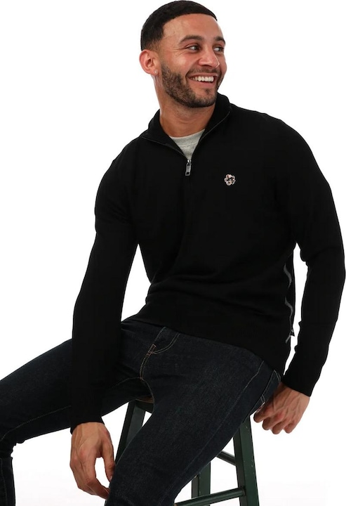Actual product image Ted Baker Mens Tooting Half Zip Sweatshirt (S)
