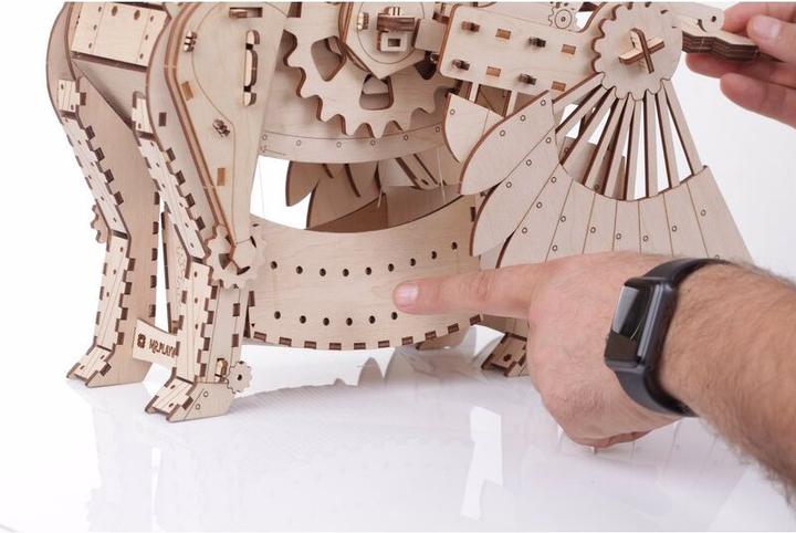 Actual product image Mr Playwood Unicorn 156 parts