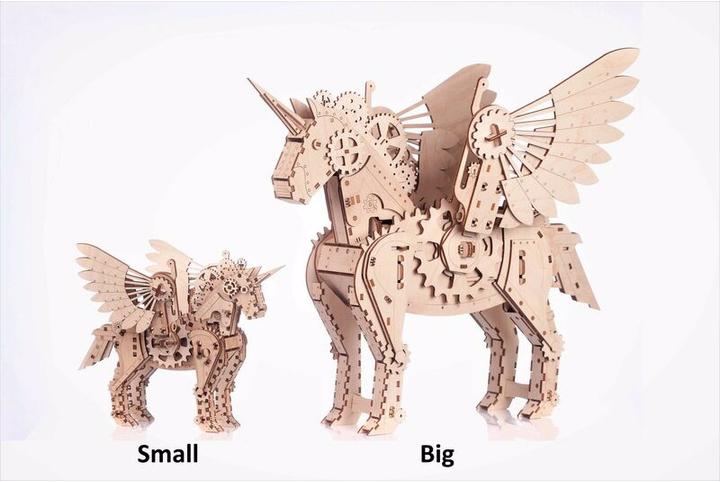 Actual product image Mr Playwood Unicorn 156 parts