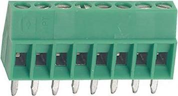 Actual product image Phoenix Contact 6 way PCB vertical mount terminal,2.54mm