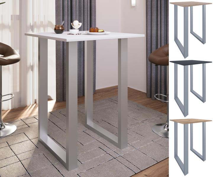 Produktbild VCM Holz Bartisch Stehtisch Xona 80x80 (80 x 80 x 102 cm)