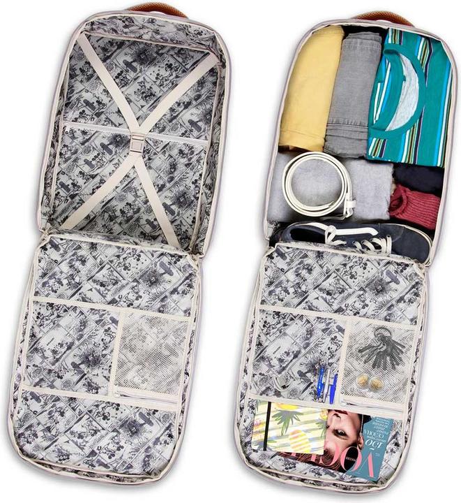 Actual product image Karactermania Large Mercury Travel Backpack 47x23x33cm Face