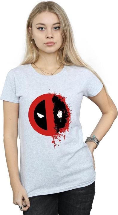 Produktbild Deadpool Split Splat Logo TShirt (S)