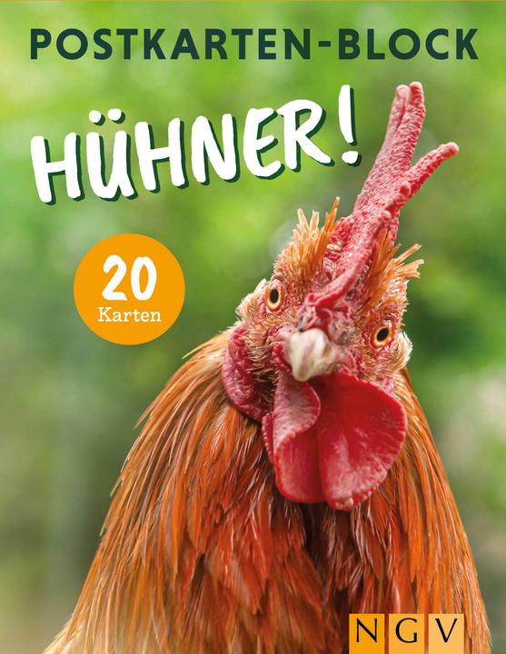 Produktbild Postkartenblock Hühner (1 Stk.)