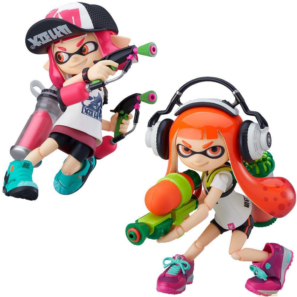 Good Smile Company Splatoon/Splatoon 2 Figma Actionfigur Splatoon Girl DX Edition 10 cm (54521764)